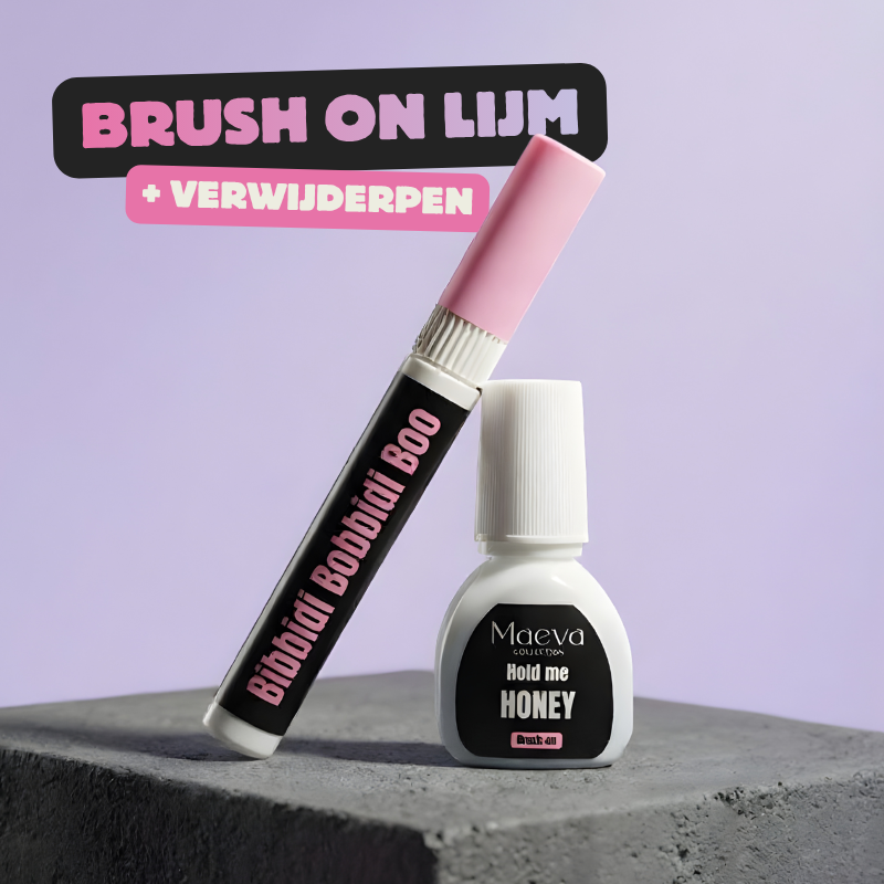 Hold me Honey nagellijm + Bibbidi Bobbidi Boo nagellijm verwijderpen